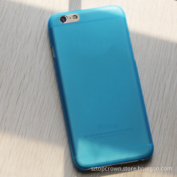 Transparent Matte PP Protective Phone Case for iPhone6/6 Plus
